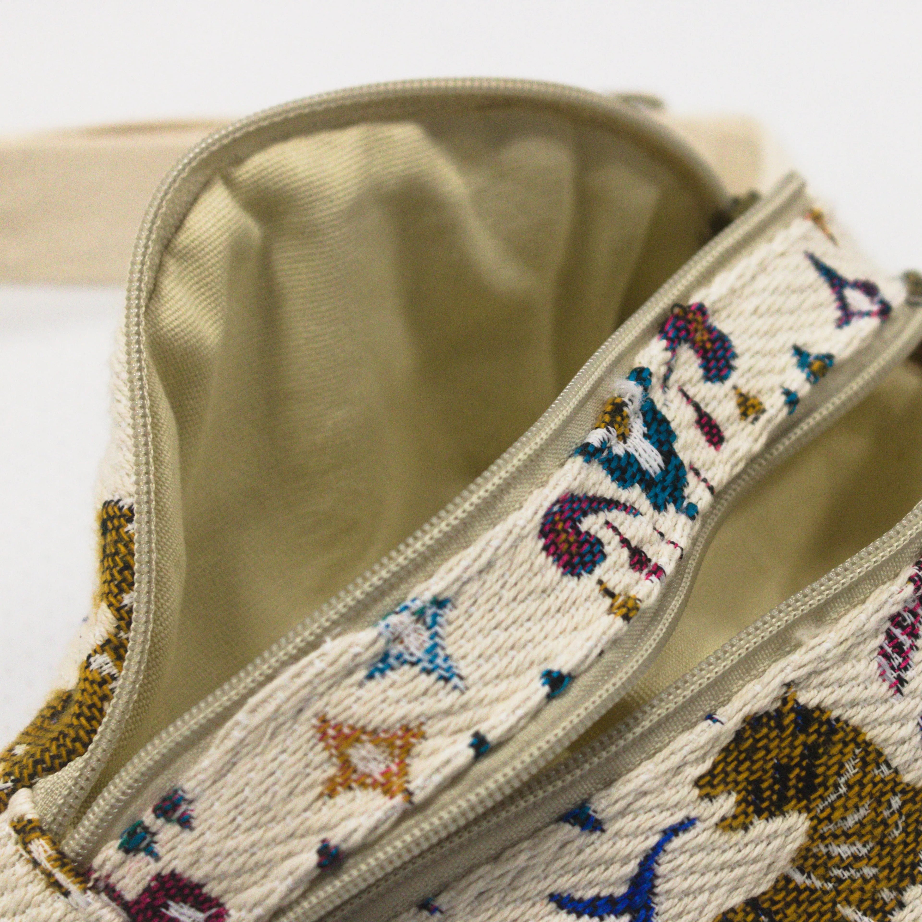 Sac banane velours côtelé Essential tissu français Wavaya