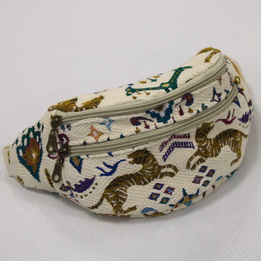 Sac banane velours côtelé Essential tissu français Wavaya