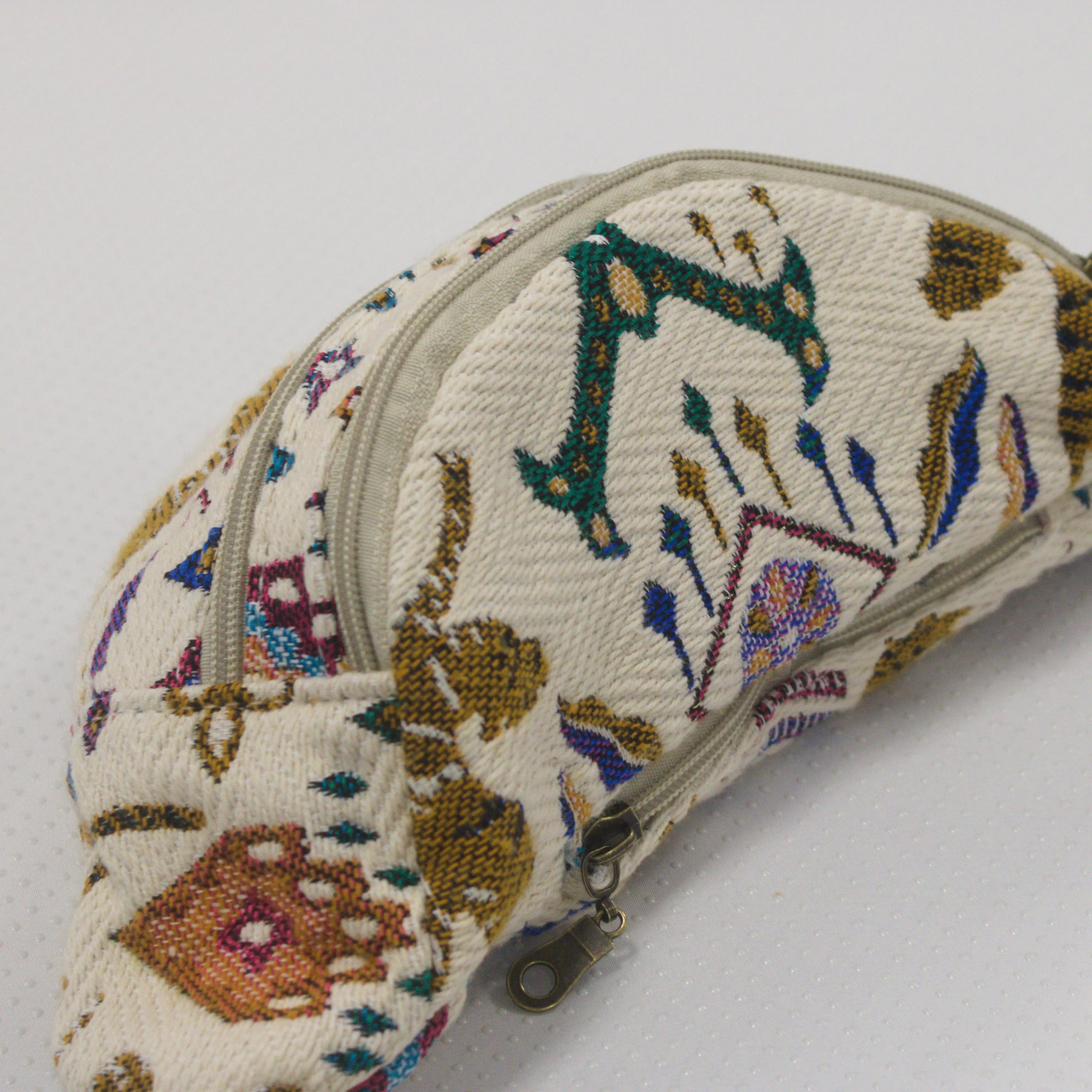 Sac banane velours côtelé Essential tissu français Wavaya