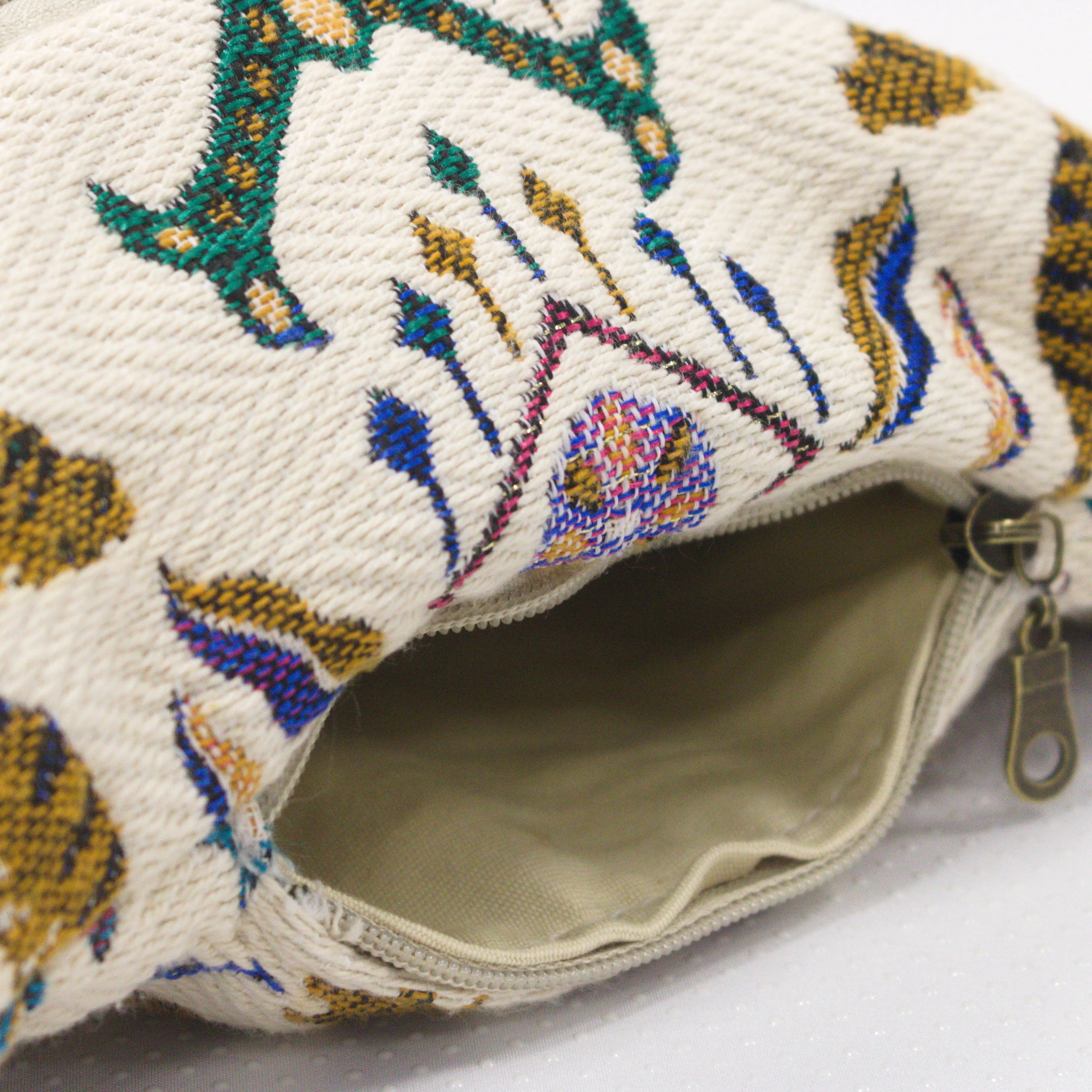 Sac banane velours côtelé Essential tissu français Wavaya