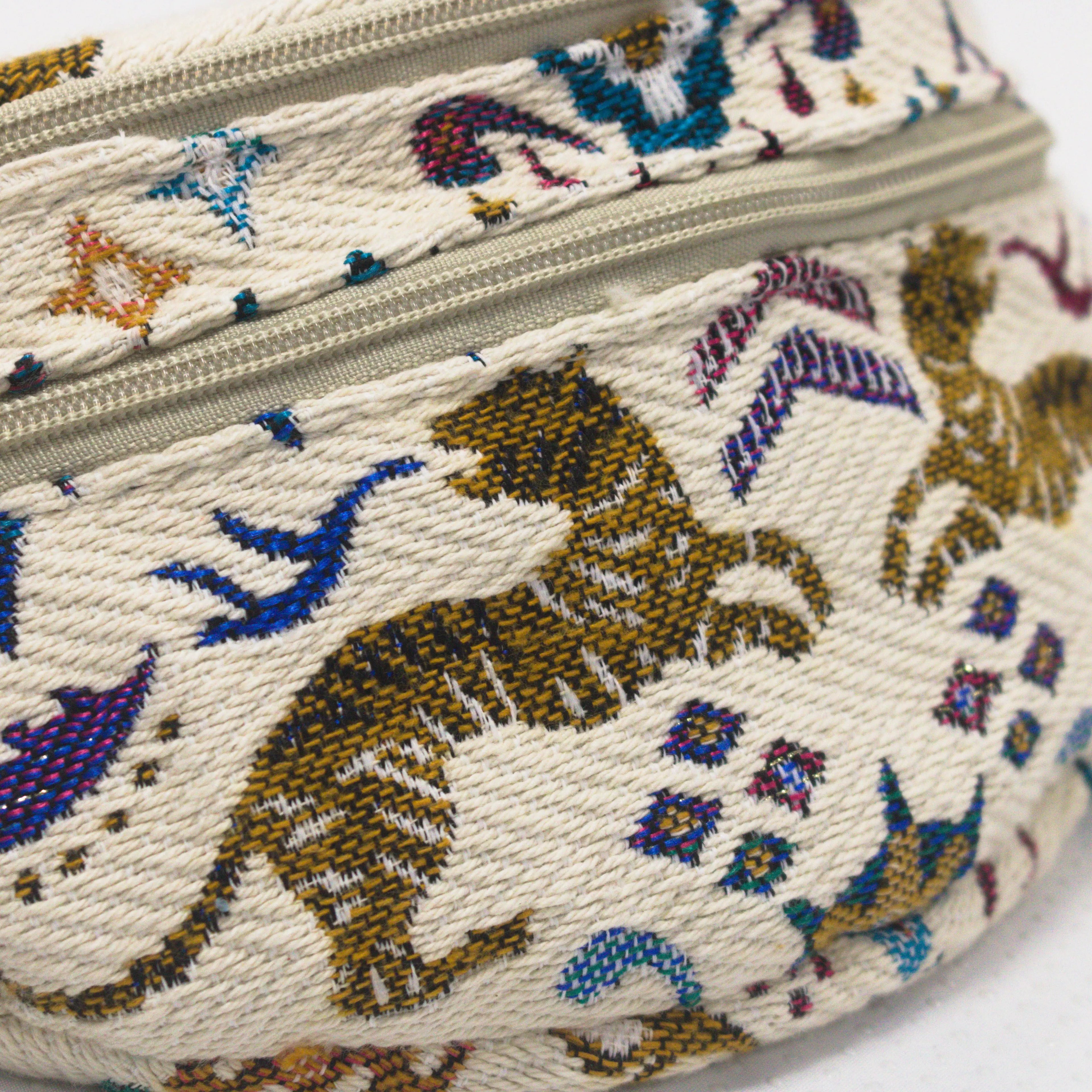 Sac banane velours côtelé Essential tissu français Wavaya