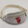 Sac Banane Gris Essential - création textile durable - Mycobloom