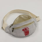 Sac Banane Gris Essential - création textile durable - Mycobloom