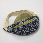 Sac banane tissu matelassé Essential - création textile durable - Mycobloom