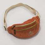 Sac banane velours côtelé Essential - création textile durable - Mycobloom
