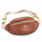 Sac banane velours côtelé Essential - création textile durable - Mycobloom