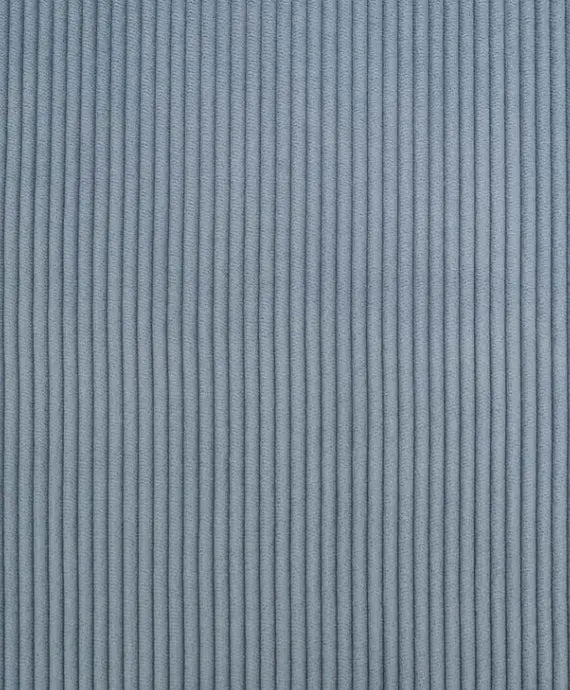 Velours Côtelé Ameublement Bleu Denim Wavaya