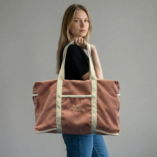 Grand sac de voyage Essential - création textile durable - Mycobloom